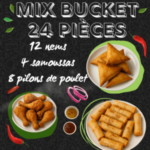 Mix Bucket (24 pièces)
